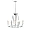 Maxim Lighting Haven 5-Light 23.75" Wide Black / Satin Nickel Chandelier 11735BKSN - alternate 1